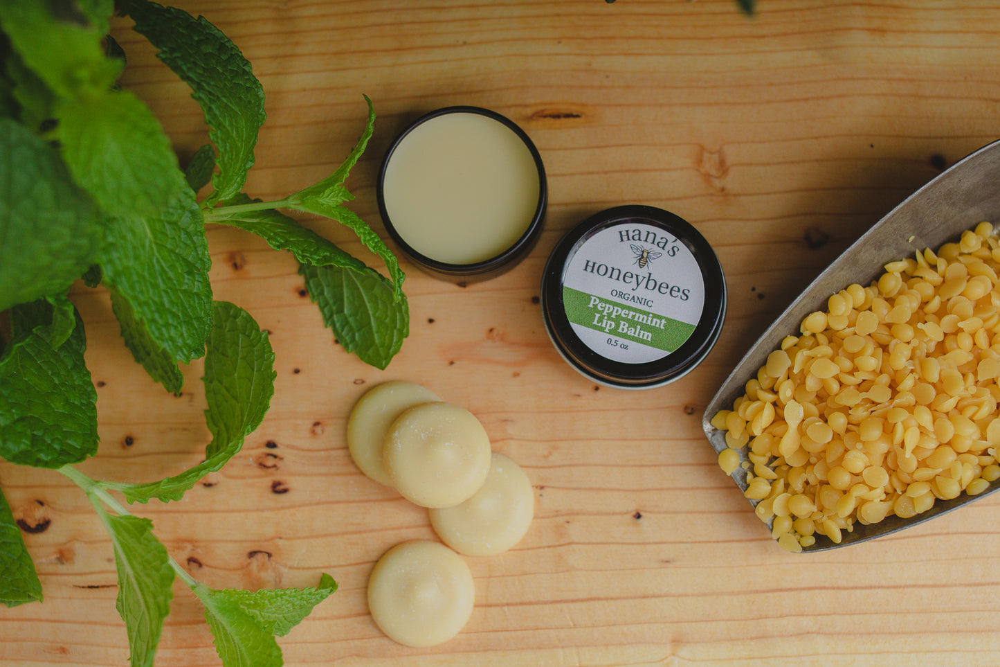 Organic Peppermint Lip Balm