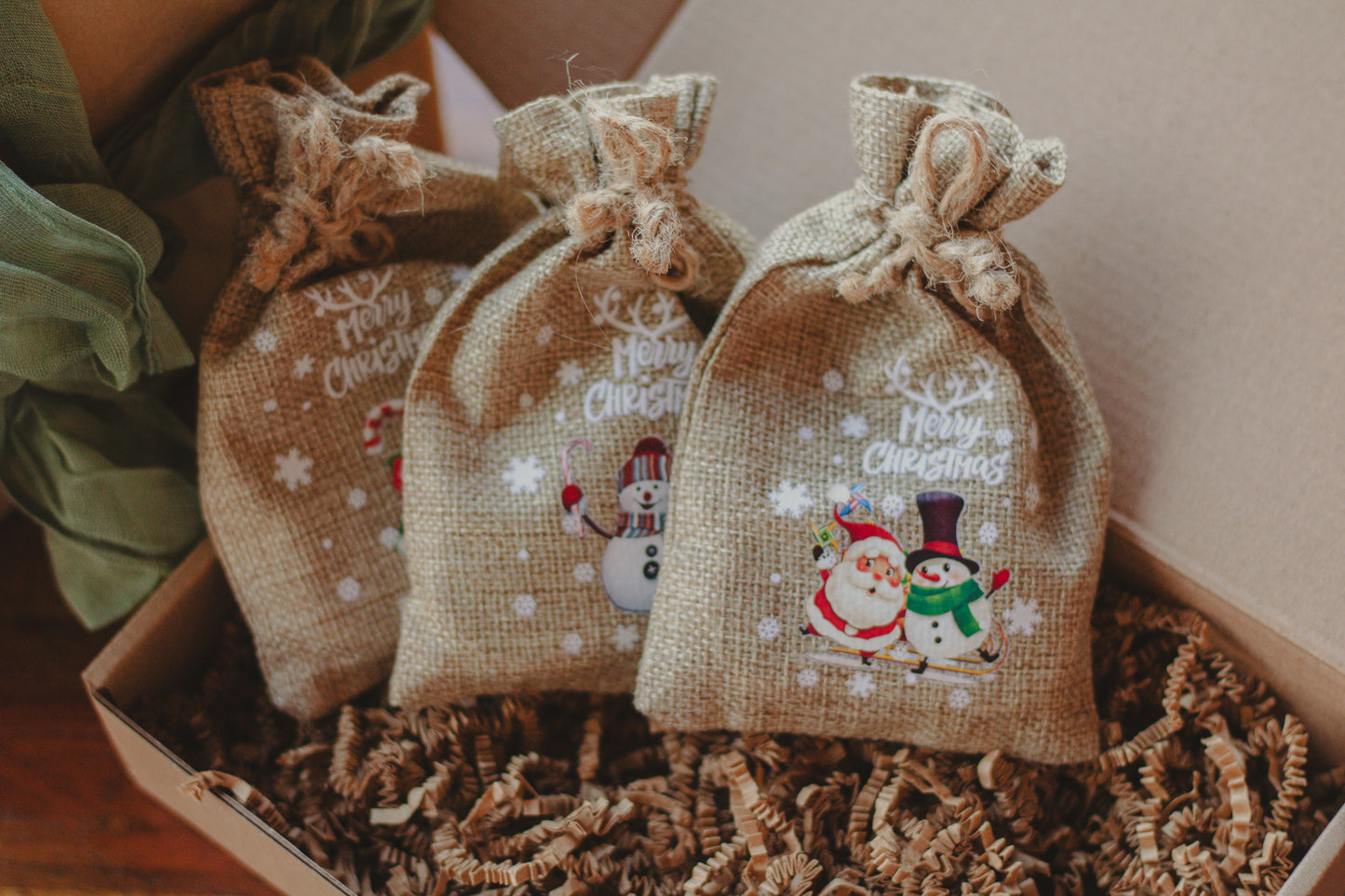 ORGANIC Christmas Stocking Stuffer Lip Balms - Two Pack - Wintergreen & Peppermint - Beeswax Lip Balm - Coconut Oil - Shea Butter