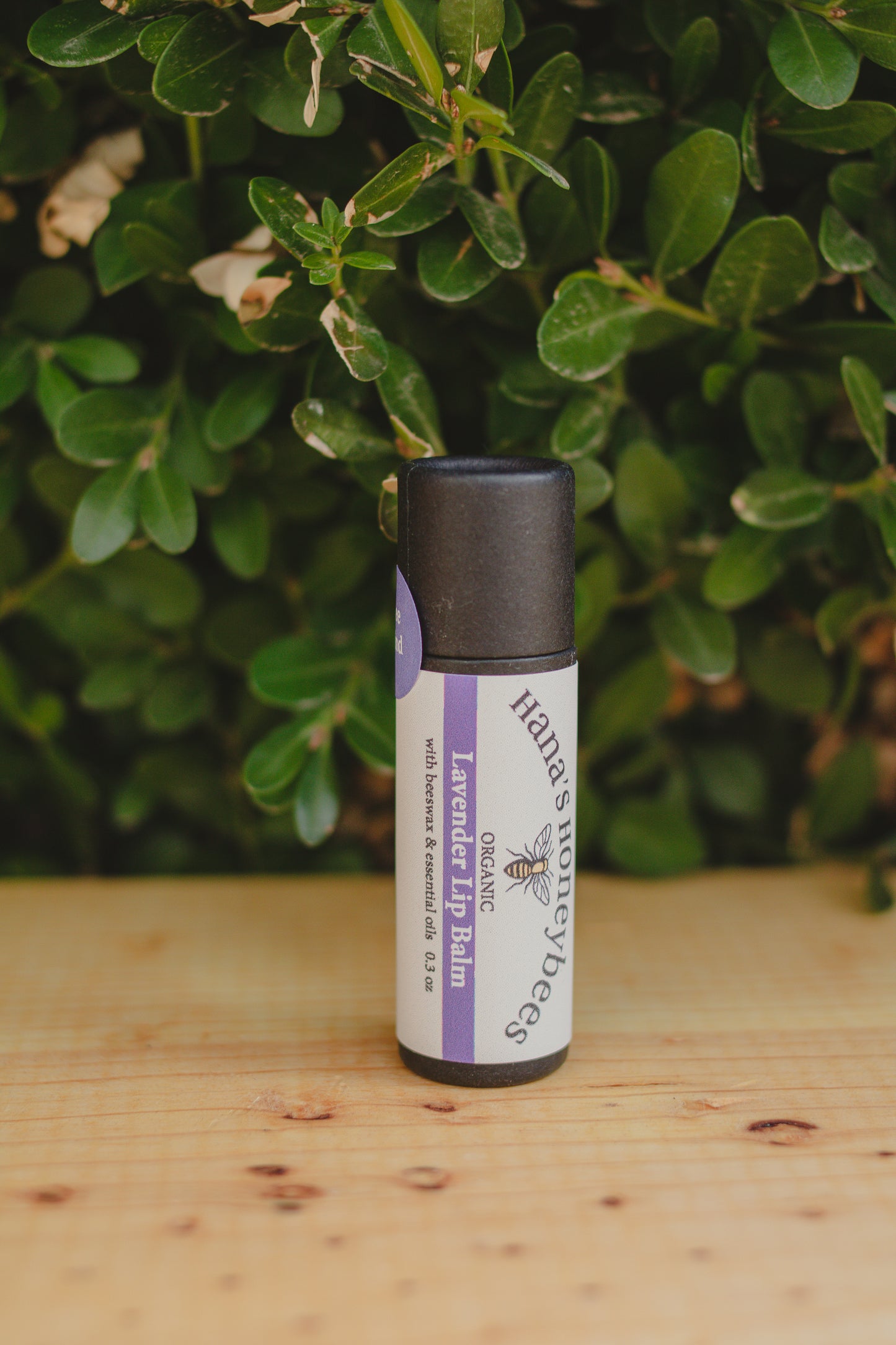 Eco-friendly Organic Lavender Lip Balm Tube 0.3 oz, Cardboard Tube, Beeswax and Coconut Oil, Gifts, Essential Oils Active