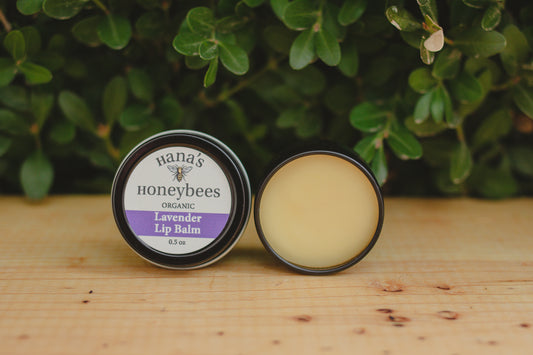ORGANIC Lavender Lip Balm  for bikers 0.5 oz - Beeswax and Shea Butter - Eco-friendly - Chapstick - Stocking Stuffer - Christmas Gift - All Natural